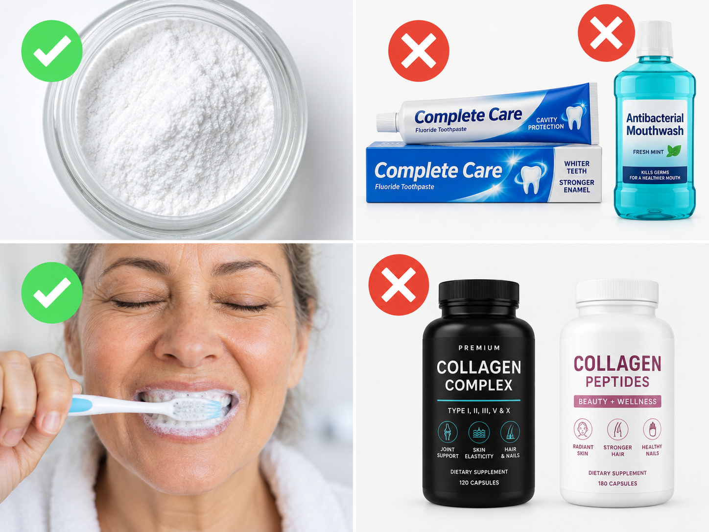 What works and what doesn't for gum recession